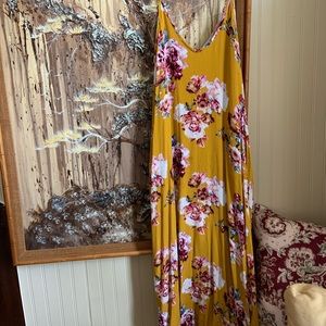 Pink blush maternity dress